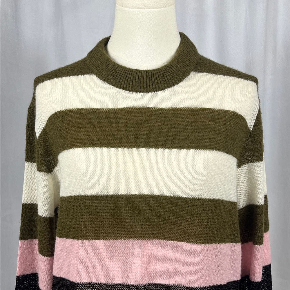 Rag & Bone Annika Stripe Cashmere Sweater. - Picture 5 of 9